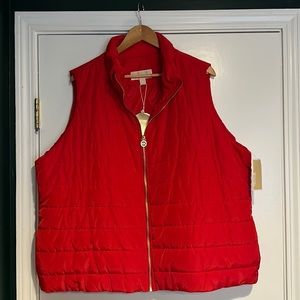 NWT Michael Kors Puffer Vest Size 3X